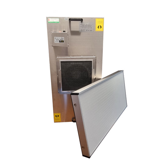 STAINLESS STEEL 875mm x 575mm x 320mm Hepa Laminar Flow Hood H14 99.9995% FILTER