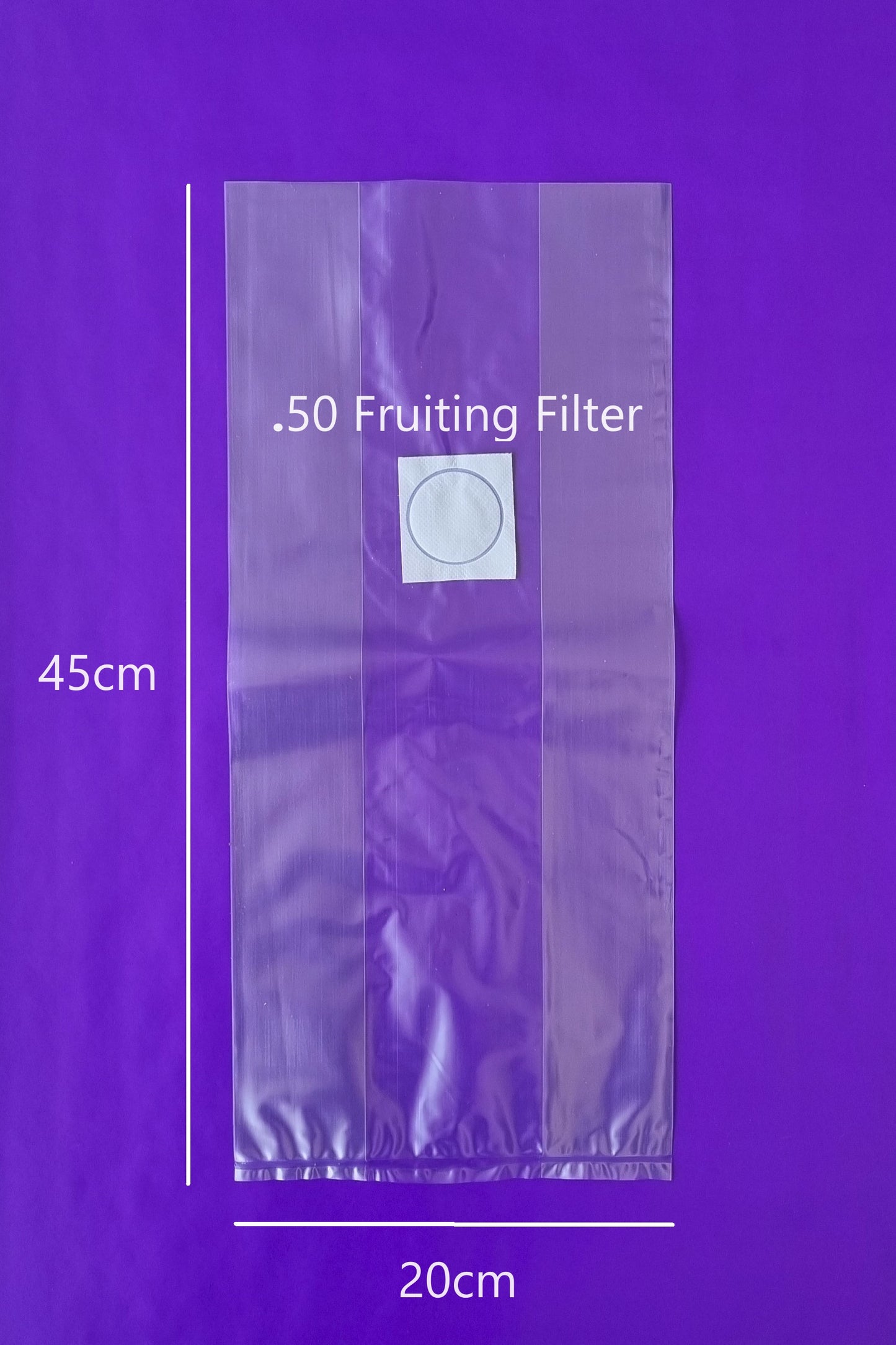 Large GROW Bags 20x12x45cm .50UM Large Filter Grow Bag