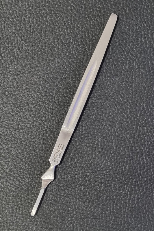 'GlideCut' Short Stamets Scalpel Handle with FREE BLADES